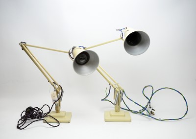 Lot 255 - Two Anglepoise desk lamps, by Herbert Terry & Sons