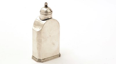 Lot 120 - An early 19th Century Continental silver tea caddy