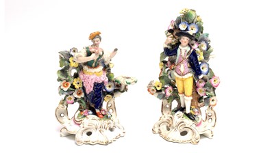Lot 819 - Two Derby figures