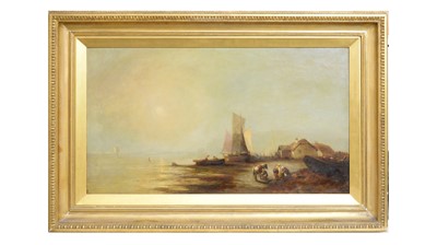 Lot 1137 - George G. Fryer - Sunset Following a Day at Sea | oil