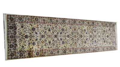 Lot 1164 - A Kashan runner