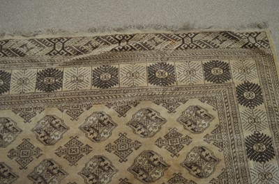 Lot 75 - A Tekke carpet