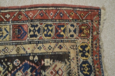 Lot 66 - An early 20th Century Caucasian rug