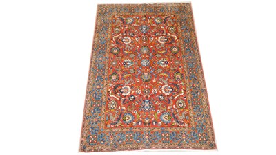 Lot 1181 - A fine Qum rug