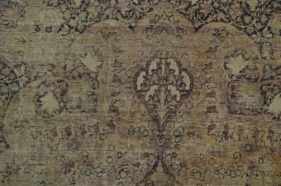 Lot 65 - An early 20th Century Lavar Kirman rug