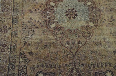 Lot 65 - An early 20th Century Lavar Kirman rug
