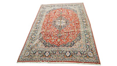 Lot 1209 - A Kashan carpet