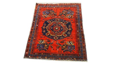 Lot 1224 - An early 20th Century Afshar rug