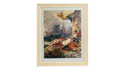 Lot 965 - William Henry Florio Hutchisson - Siege of Seringapatam, and the Fall of Tipu Sultan | watercolour