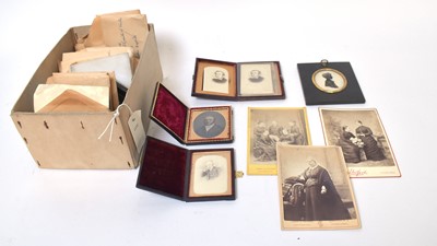 Lot 654 - The Faber Family Bible, photographs and ephermera