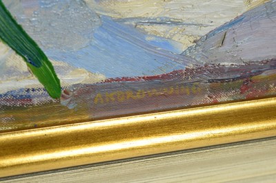 Lot 1188 - Amy Katherine Browning - Still Life with Spring Flowers | oil