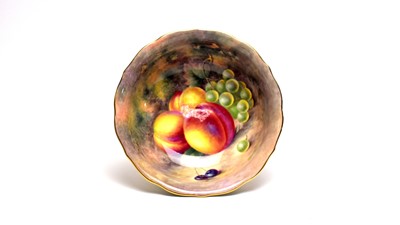 Lot 852 - Royal Worcester fruit bowl