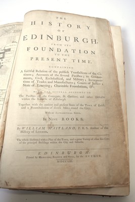Lot 684 - William Maitland's History of Edinburgh