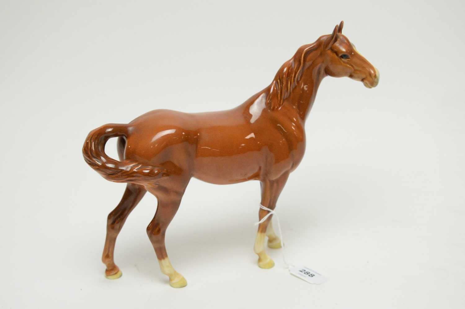 Lot 288 - A Beswick Chestnut horse