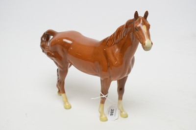 Lot 288 - A Beswick Chestnut horse