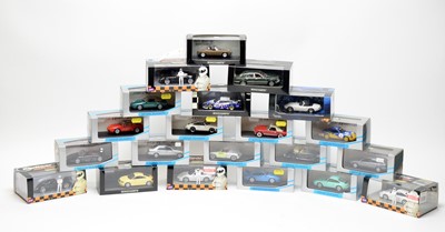 Lot 560 - A collection of Minichamps diecast model cars