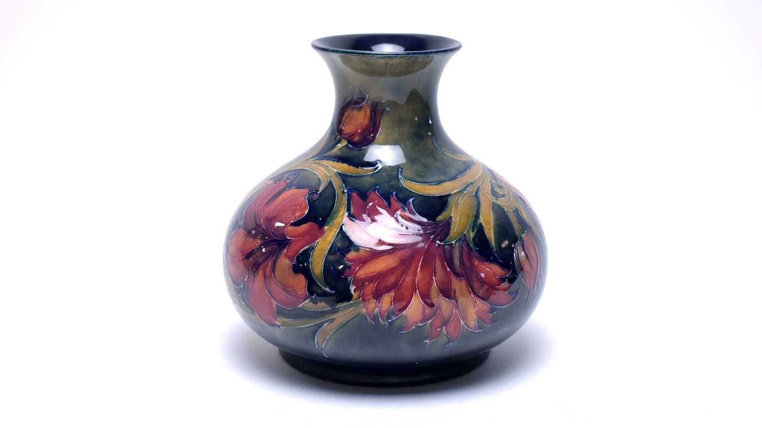 Lot 809 - William Moorcroft 'Spanish Design' vase