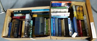 Lot 609 - A selection of books on travel and mountaineering.