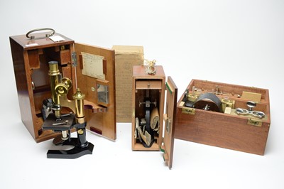 Lot 461 - Microscopes and other scientific instrument