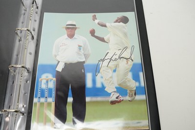 Lot 487 - A collection of signed photographs of sportspeople