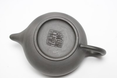 Lot 723 - Seven Chinese stoneware teapots