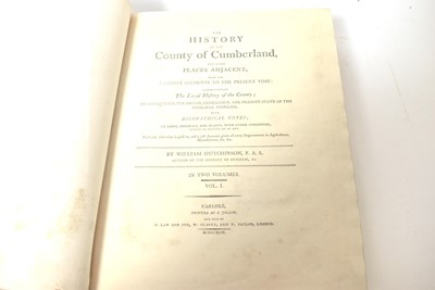 Lot 674 - Hutchinson's History of Cumberland and another