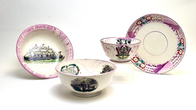 Lot 886 - Four lustre bowls