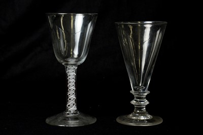 Lot 921 - Wine glass and ale glass