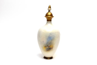 Lot 866 - Royal Worcester vase by Harry Stinton A/F