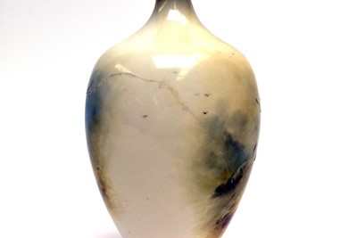 Lot 866 - Royal Worcester vase by Harry Stinton A/F