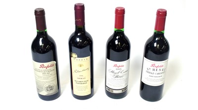 Lot 636 - Four bottles of Penfolds and Hardy's