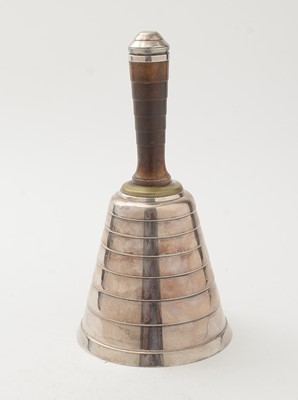 Lot 2 - An art deco electroplated novelty cocktail shaker