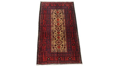 Lot 1242 - A Baluch rug