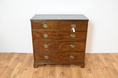Lot 66 - A 19th Century mahogany chest of drawers