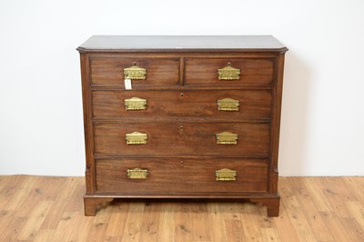 Lot 67 - A 19th Century Edwardian mahogany chest of drawers