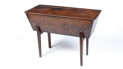 Lot 1354 - An 18th Century oak dough bin