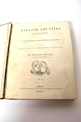 Lot 667 - Thomas Moule , The English Counties Delineated
