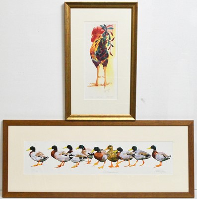 Lot 603 - Mary Anne Rogers - Outnumbered, and Cocktail | two limited edition offset lithographs
