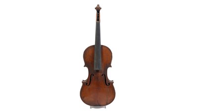 Lot 772 - Guarneri copy violin and two cases