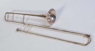 Lot 731 - Boosey and Hawkes Bb tenor trombone.