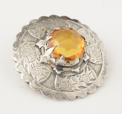 Lot 748 - A selection of Scottish brooches
