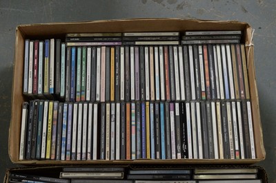 Lot 423 - 6 boxes of mixed rock and pop CDs