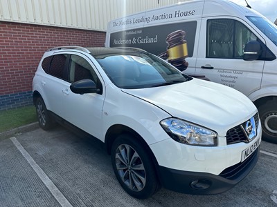 Lot 516 - A 2012 Nissan Qashqai white diesel motor car