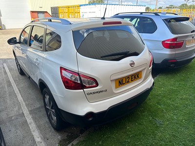 Lot 516 - A 2012 Nissan Qashqai white diesel motor car