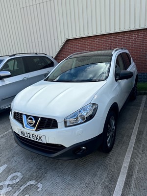 Lot 516 - A 2012 Nissan Qashqai white diesel motor car