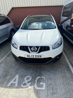 Lot 516 - A 2012 Nissan Qashqai white diesel motor car