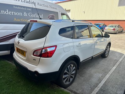 Lot 516 - A 2012 Nissan Qashqai white diesel motor car