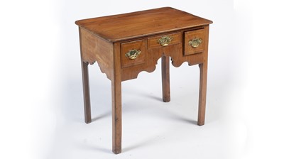 Lot 1352 - A mid 18th Century walnut lowboy