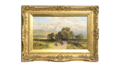 Lot 1166 - James Peel - Llangorse Lake, South Wales | oil