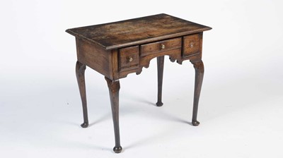 Lot 1362 - A mid 18th Century oak lowboy